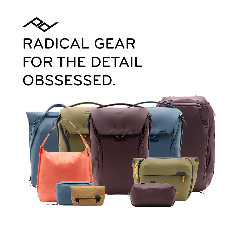 Peak Design Everyday Backpack 30L, Ocean, MagLatch Top, Dual Side Access, FlexFold Dividers, Fits 15" or 16" Laptop, For Camera Carry, Daily Commutes or Travel, Versatile Backpack for Men and Women