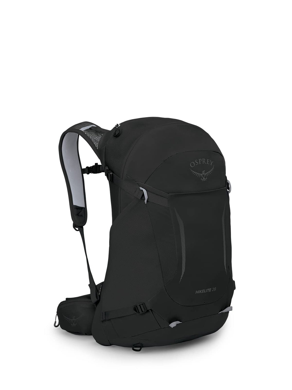 Osprey Hikelite Unisex Backpack, 28L, Black, M/L