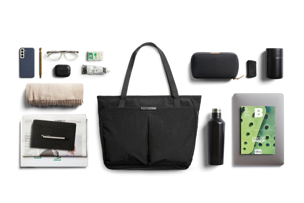 Bellroy Tokyo Wonder Tote (15L laptop tote bag, fits 16" laptop) - Raven