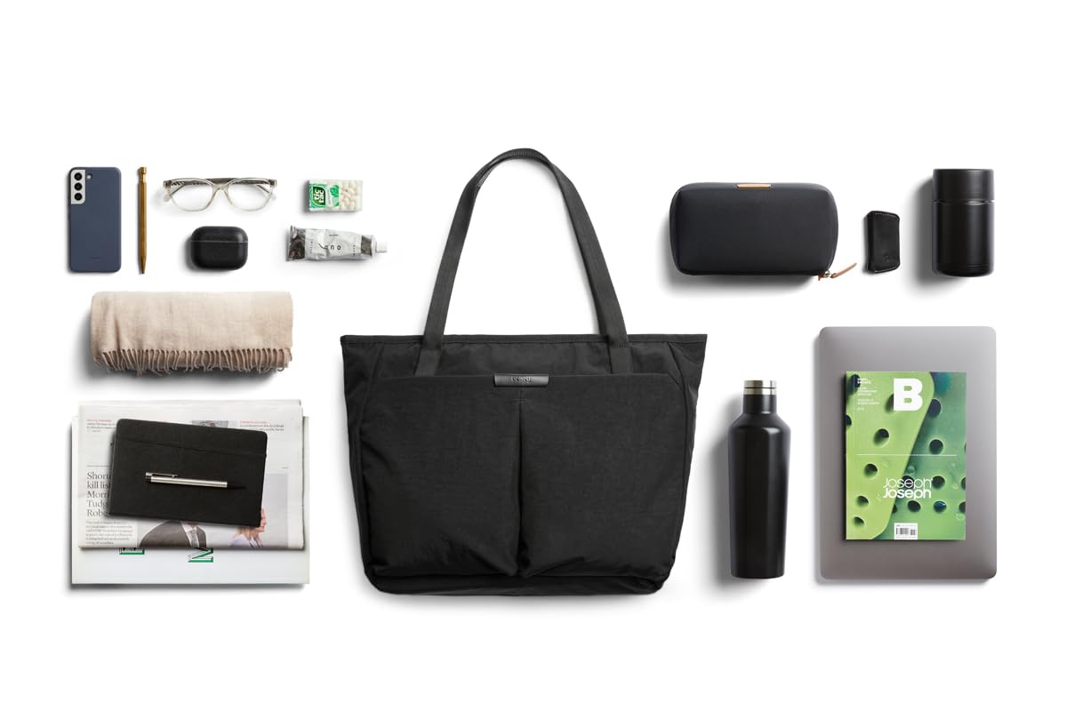 Bellroy Tokyo Wonder Tote (15L laptop tote bag, fits 16" laptop) - Raven