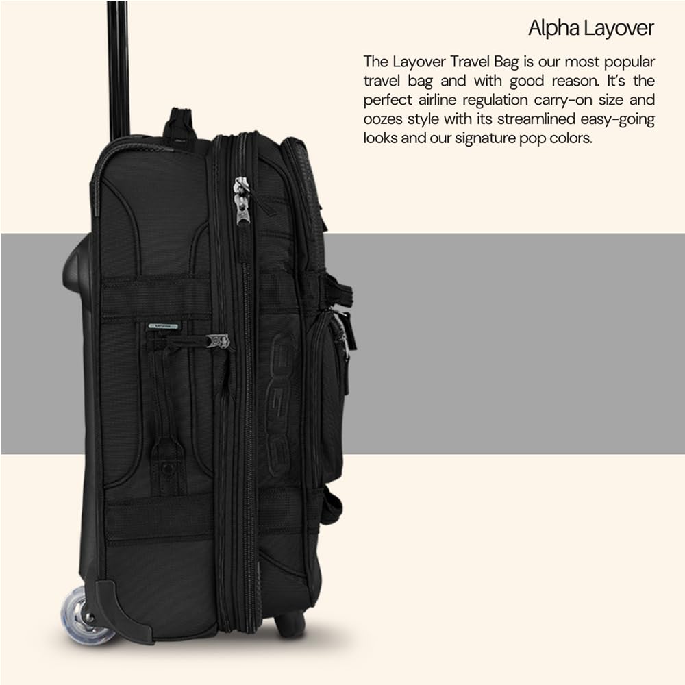 OGIO Layover Reliable Small Luggage/Suitcase Ideal for Traveling (46 Litre Capacity)