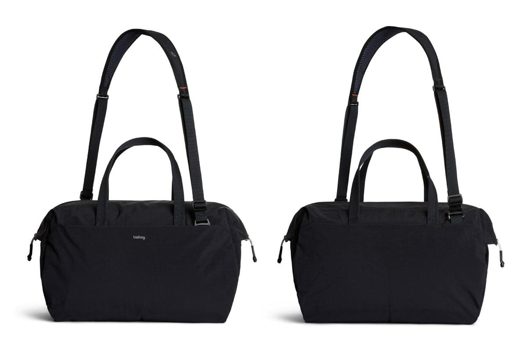 Bellroy Lite Duffel 30L, Lightweight Weekend Duffel Bag - Black