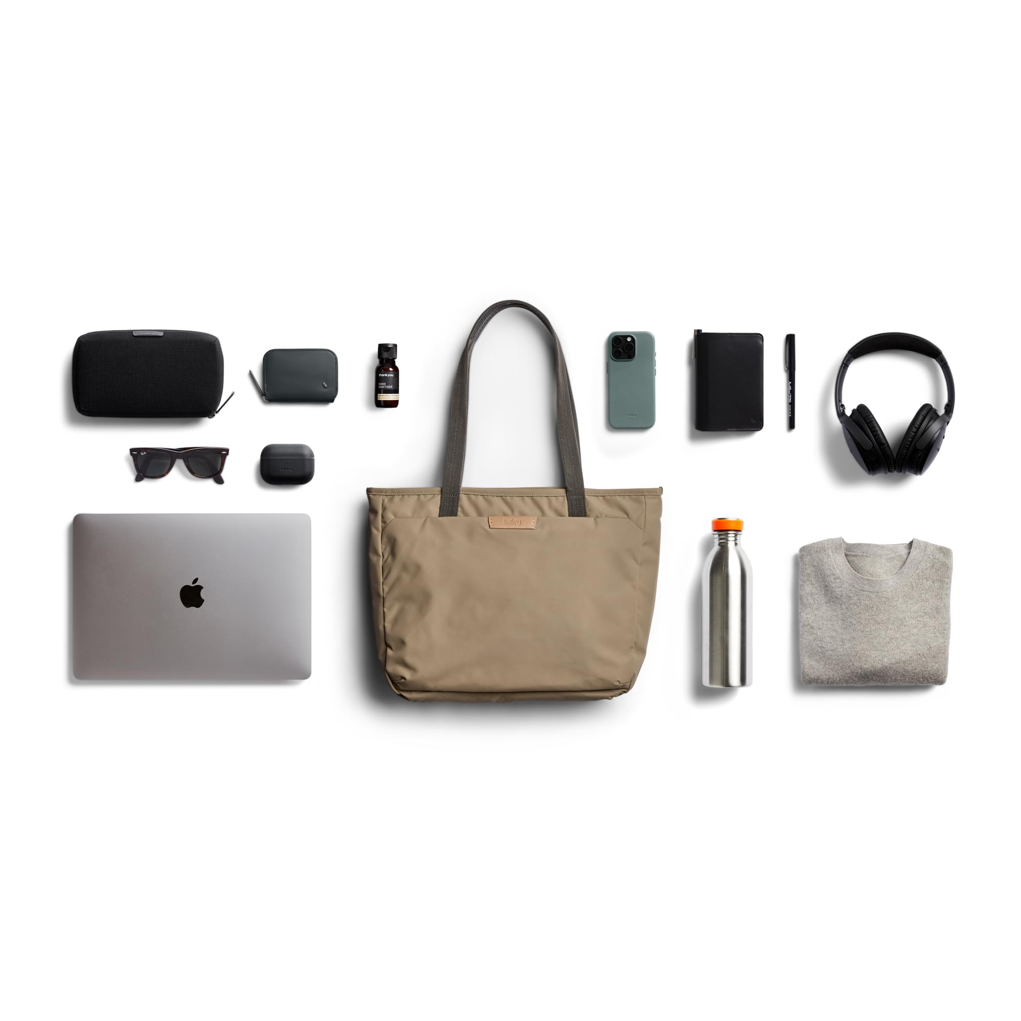 Bellroy Tokyo Tote Compact – (Laptop Bag, Tote Bag, 12L) - Khaki