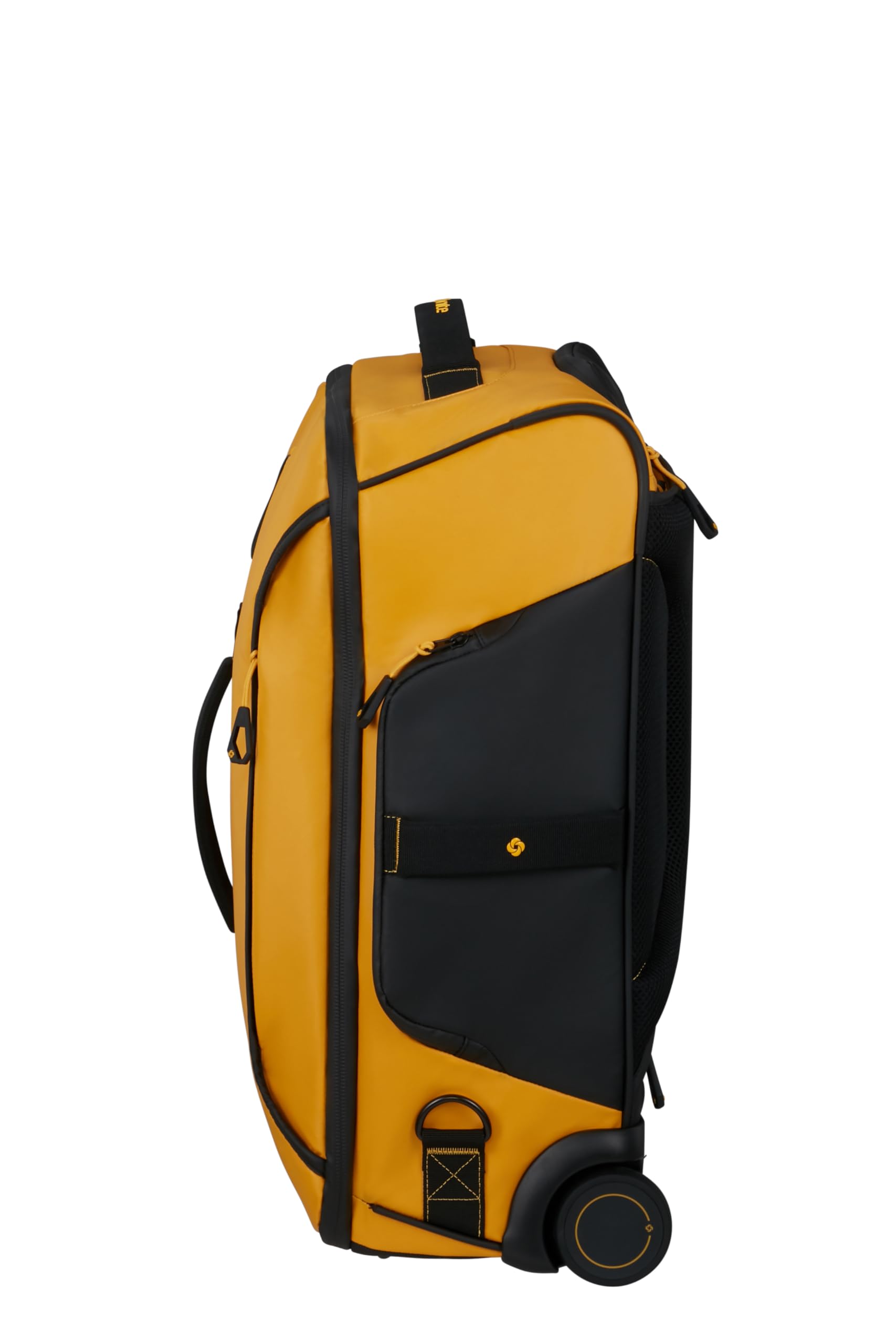 Samsonite Paradiver Light - Wheeled Duffle Bag & Backpack (55 cm), Small, Hand Luggage, Water-Repellent, Lightweight, 51L, Yellow (Yellow)