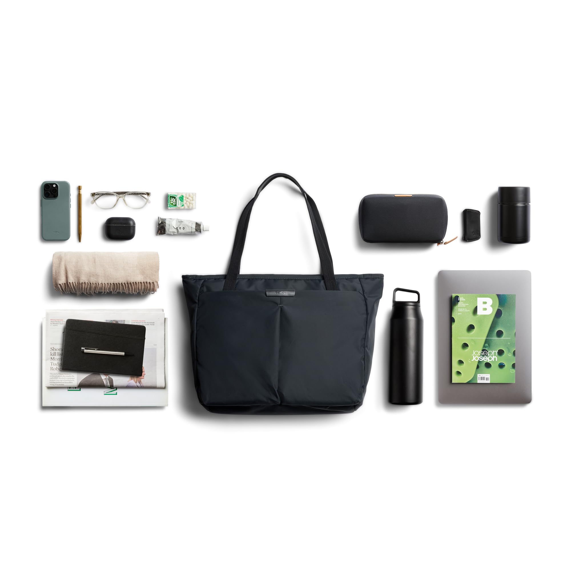 Bellroy Tokyo Wonder Tote (15L laptop tote bag, fits 16" laptop) - Navy