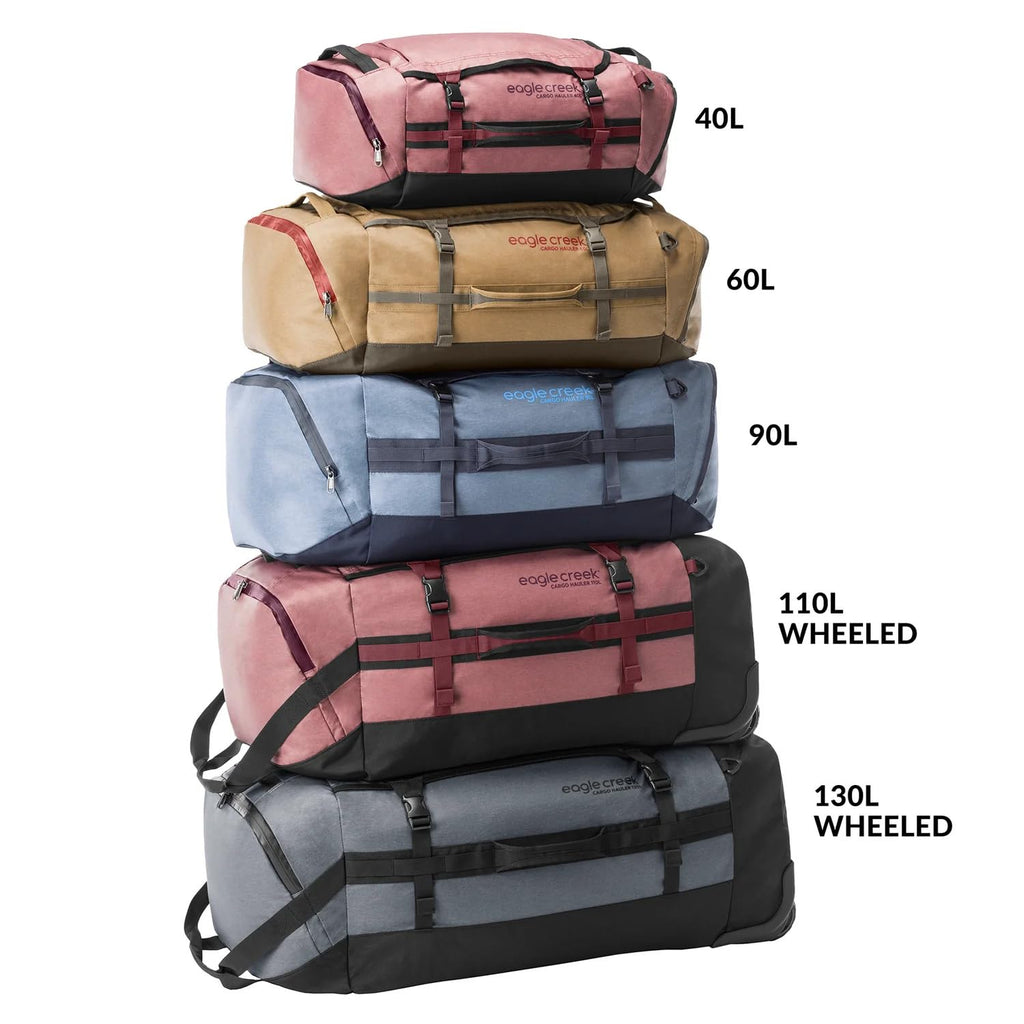 Eagle Creek Cargo Hauler Duffle Bag 40L I Heavy Duty & Water-Resistant Travel Holdall I Backpack Duffle for Travel & Outdoor Adventures I 40L Capacity I Duck Green