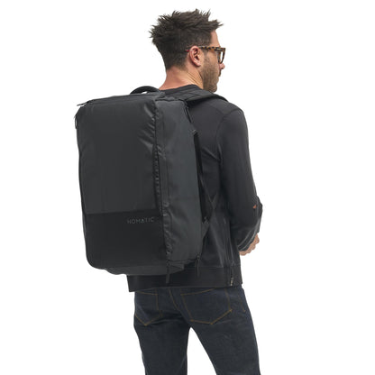 NOMATIC 40L Travel Bag – Convertible Duffel Backpack, Black