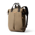 Bellroy Tokyo Totepack, water-resistant woven convertible backpack and tote bag - Khaki