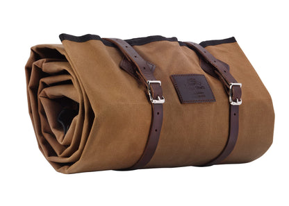 Helko Werk Waxed Canvas Cowboy Bedroll – Field Tan