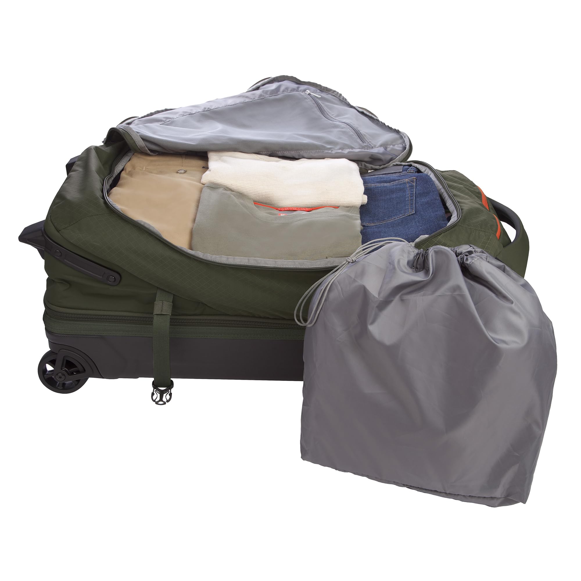 Eddie Bauer Expedition 30 Duffel 2.0, Dk Thyme, One Size,