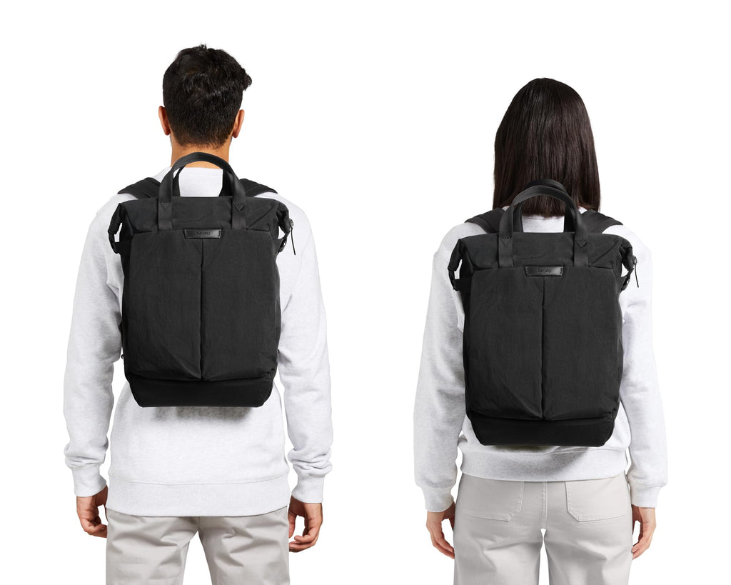 Bellroy Tokyo Totepack, water-resistant woven convertible backpack and tote bag - Khaki