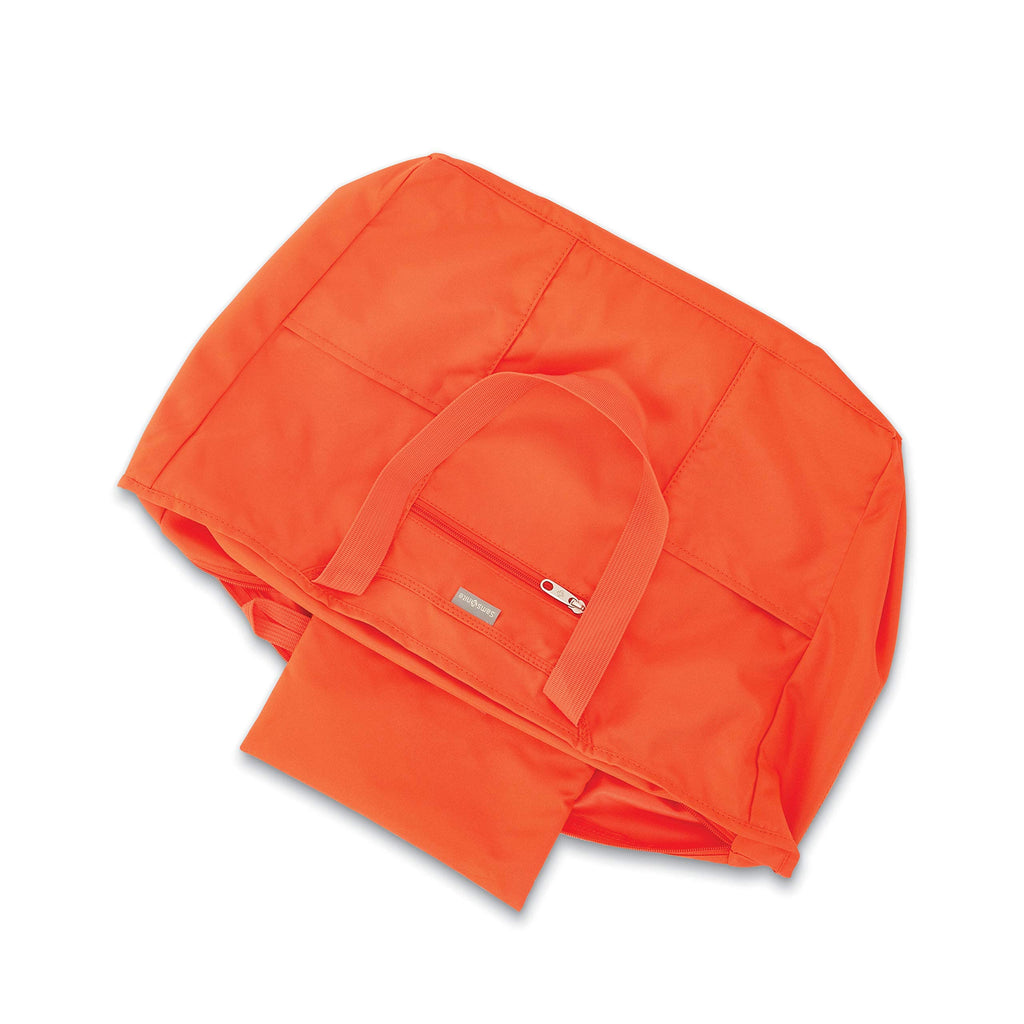 Samsonite Foldaway Packable Tote Sling Bag, Orange Tiger, 15.35x12.59x5.9 inches, Foldaway Packable Tote Sling Bag