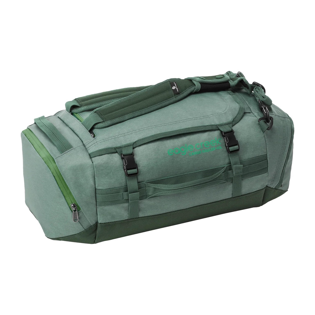 Eagle Creek Cargo Hauler Duffle Bag 40L I Heavy Duty & Water-Resistant Travel Holdall I Backpack Duffle for Travel & Outdoor Adventures I 40L Capacity I Duck Green