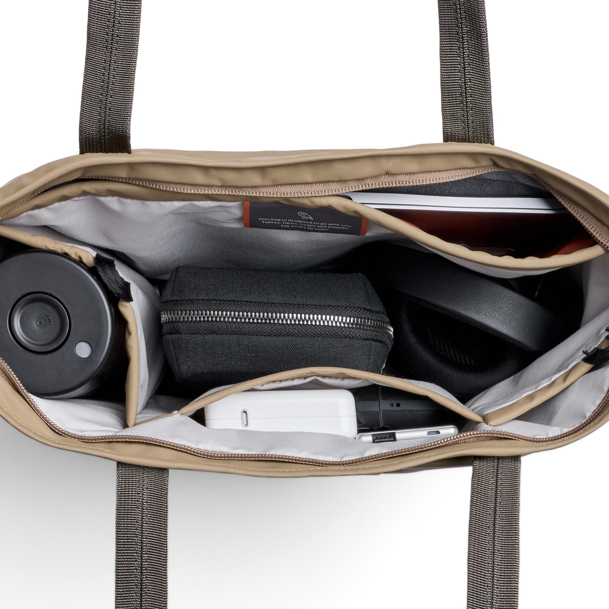 Bellroy Tokyo Tote Compact – (Laptop Bag, Tote Bag, 12L) - Khaki