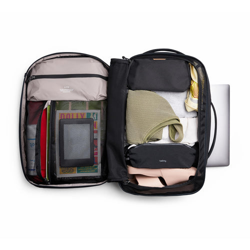 Bellroy Lite Travel Pack 30L, Carry-On Travel Backpack - Black