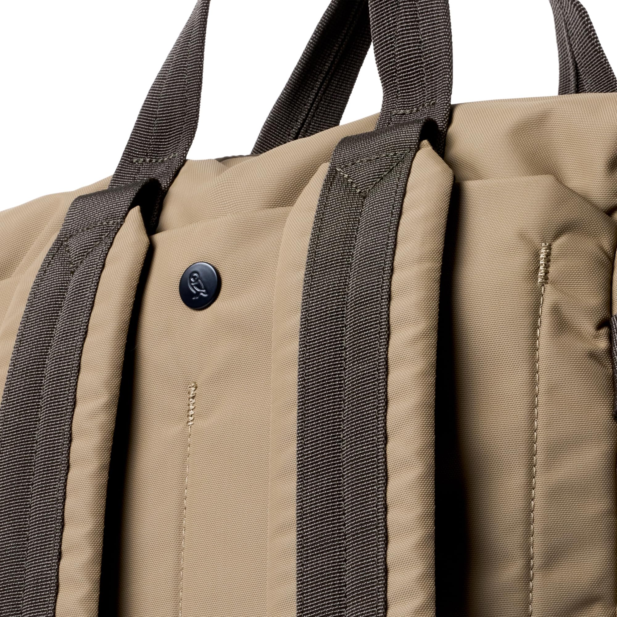 Bellroy Tokyo Totepack, water-resistant woven convertible backpack and tote bag - Khaki