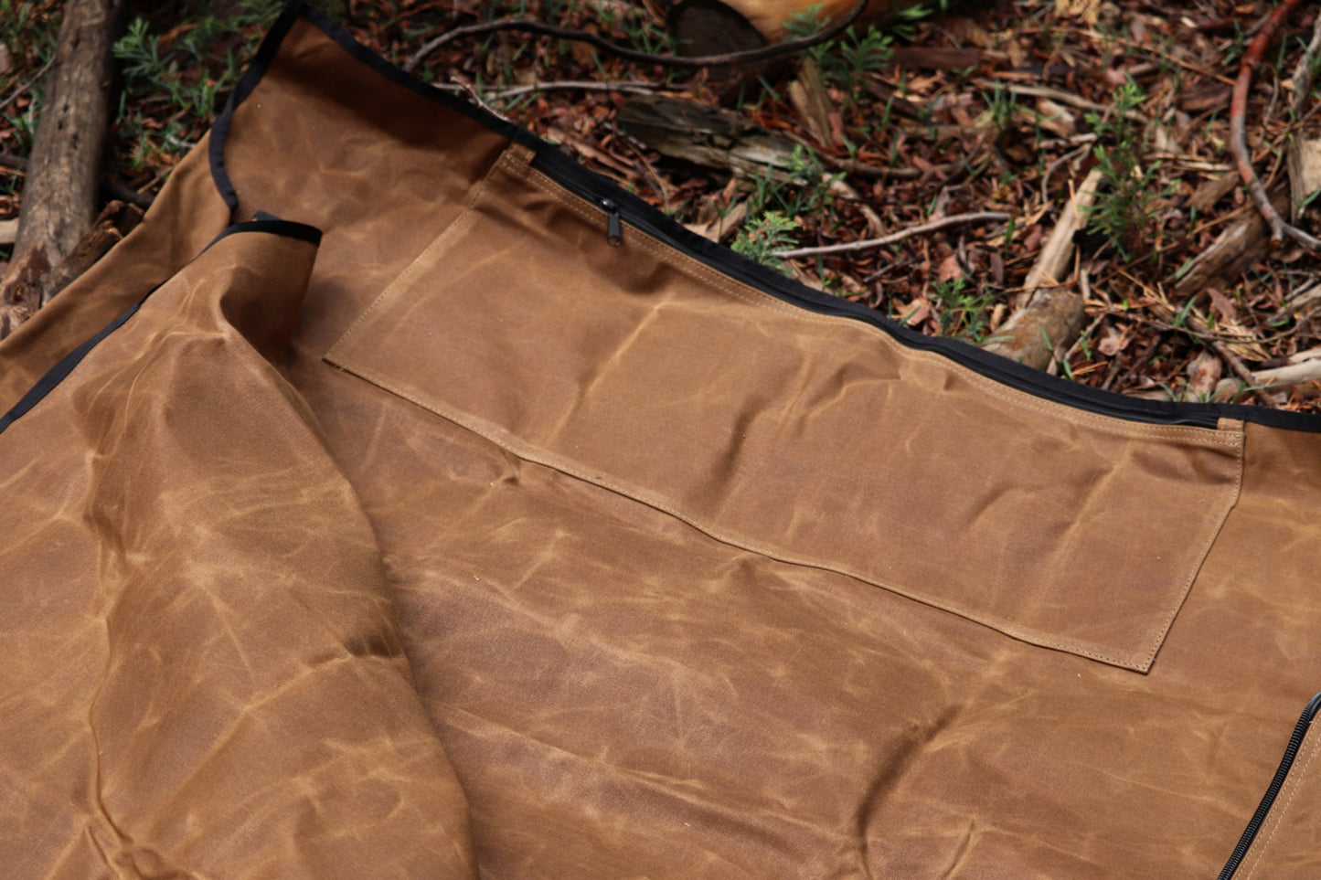 Helko Werk Waxed Canvas Cowboy Bedroll – Field Tan