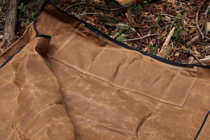 Helko Werk Waxed Canvas Cowboy Bedroll – Field Tan
